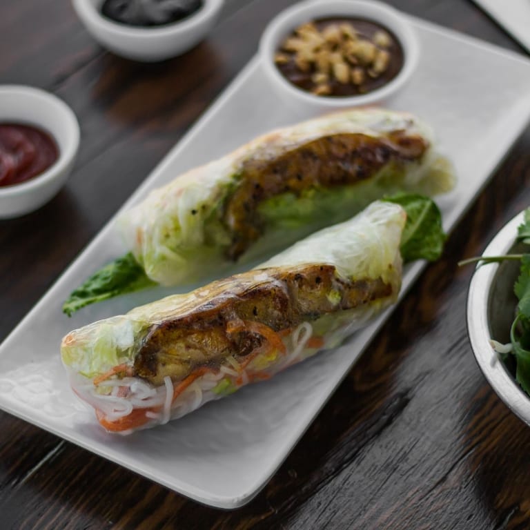 Savor Our Fresh Spring Rolls